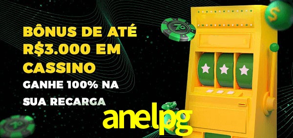 anelpg melhor bônus de depósito
